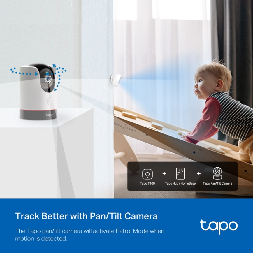 TP-Link - Умен сензор за движение 1xCR2450 Wi-Fi