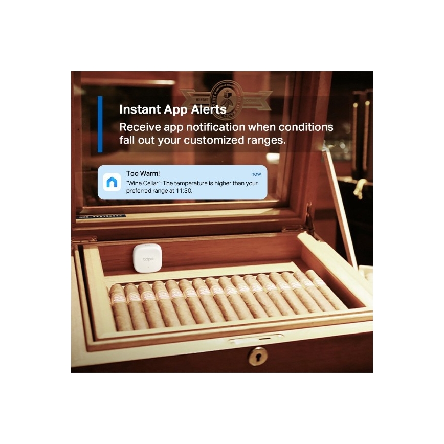 TP-Link - Умен сензор за измерване на температура и влажност 1xCR2450