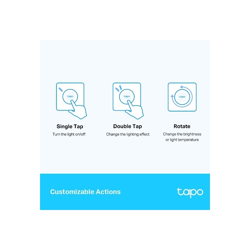 TP-Link - Умен сензорен димер 1xCR2032