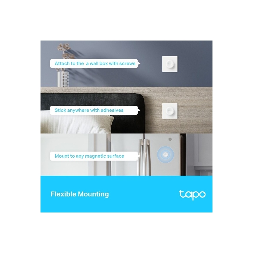 TP-Link - Умен сензорен димер 1xCR2032 Wi-Fi