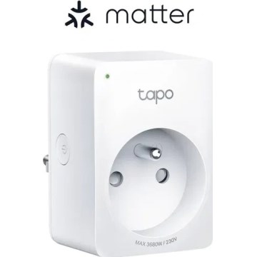 TP-Link - Умен контакт E MATTER 3680W Wi-Fi