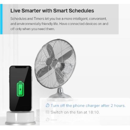 TP-Link - Умен контакт F 3680W с Wi-Fi