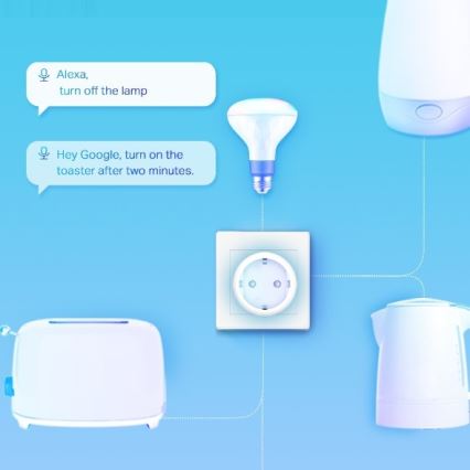 TP-Link - Умен контакт F 3680W с Wi-Fi