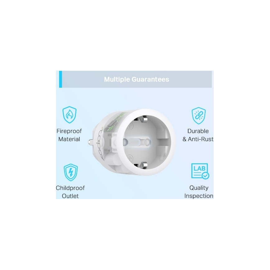 TP-Link - Умен контакт F 3680W с Wi-Fi