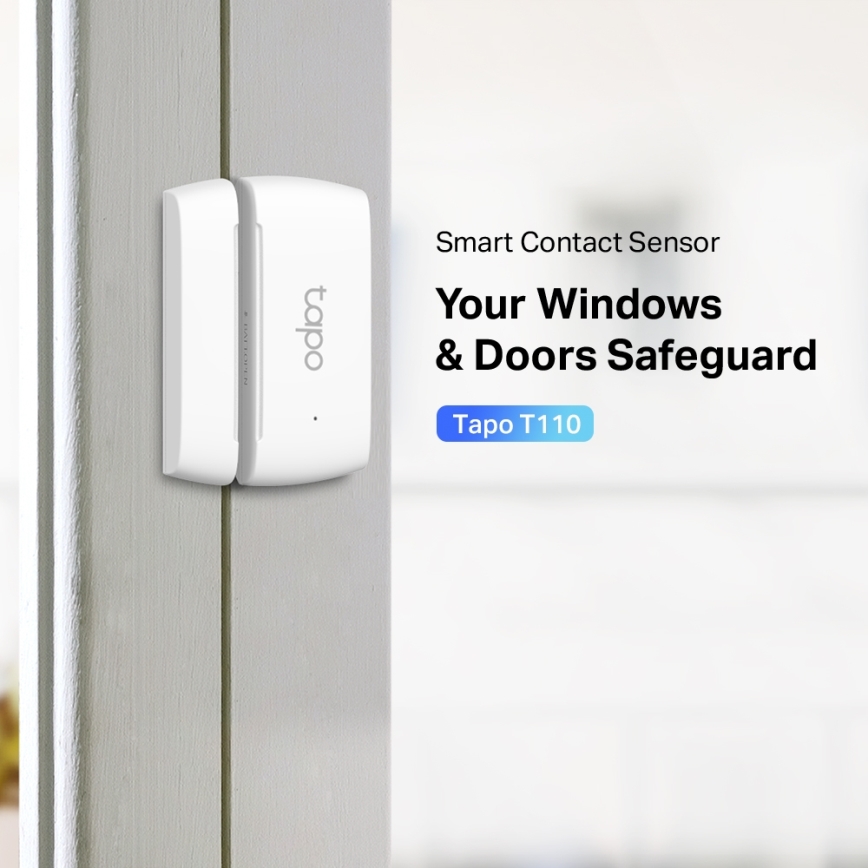 TP-Link - Умен контактен сензор 1xCR2032 Wi-Fi
