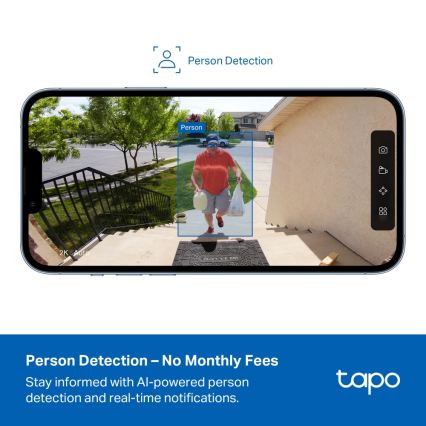 TP-Link - Умна соларна камера 5200 mAh 5V IP65 Wi-Fi