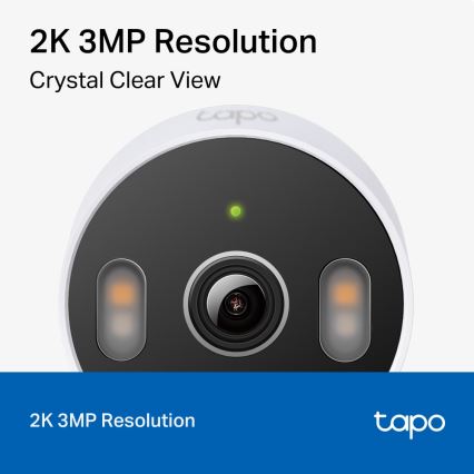TP-Link - Умна външна камера 3 MP 5V Wi-Fi