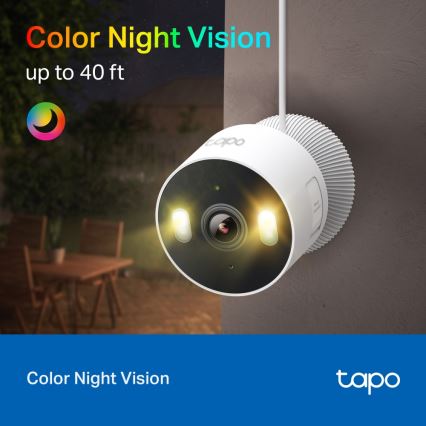 TP-Link - Умна външна камера 3 MP 5V Wi-Fi