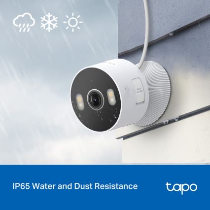 TP-Link - Умна външна камера 3 MP 5V Wi-Fi