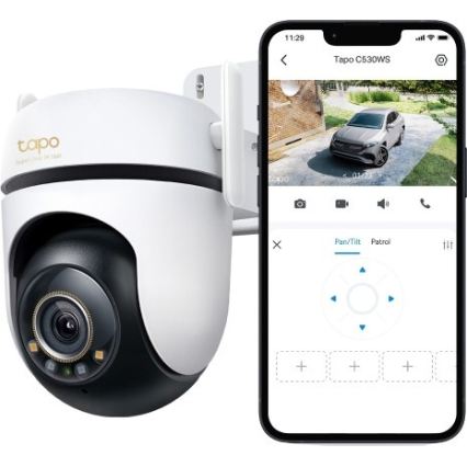 TP-Link - Външна камера със сензор IP66 Wi-Fi