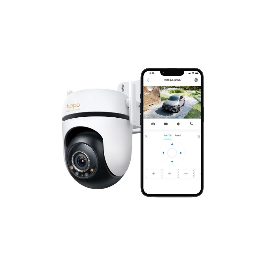 TP-Link - Външна камера със сензор IP66 Wi-Fi