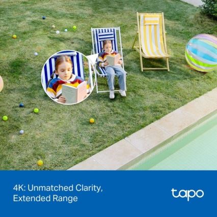 TP-Link - Външна камера със сензор, IP66, Wi-Fi