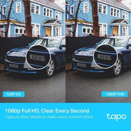 TP-Link - Външна камера със сензор IP65 Wi-Fi