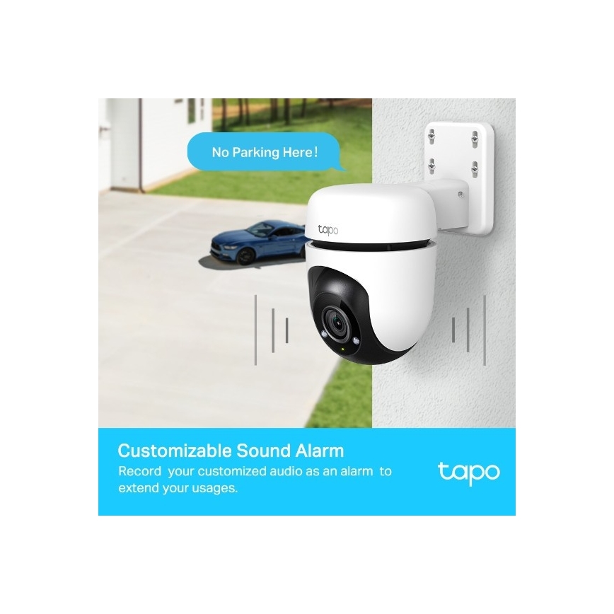 TP-Link - Външна камера със сензор IP65 Wi-Fi