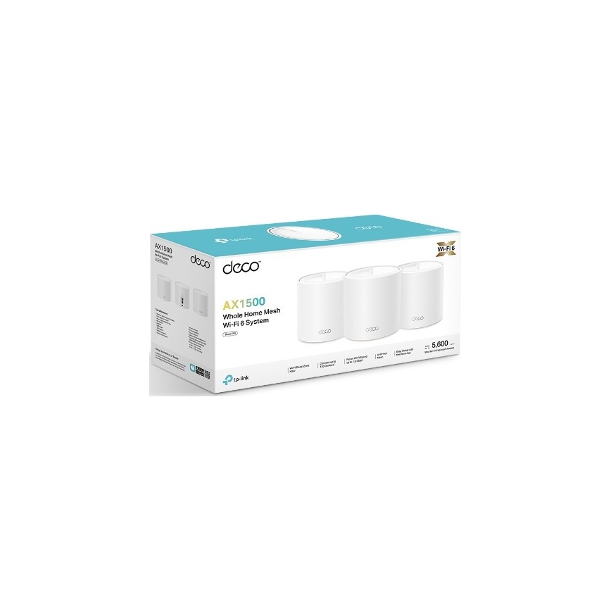 TP-Link - Комплект 3x Wi‑Fi 6 mesh система за целия дом Deco X10