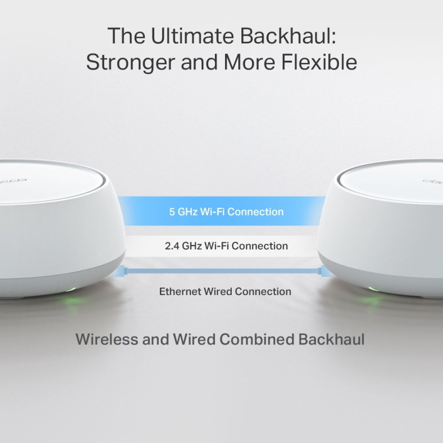 TP-Link - комплект от 2 устройства Wi-Fi 7 mesh за цялото домакинство Deco BE22