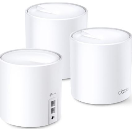 TP-Link - Комплект от 3 Wi‑Fi 6 mesh устройства за цял дом Deco X50