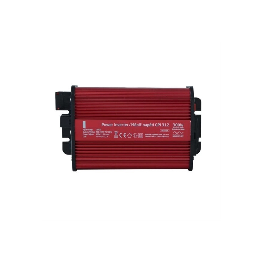 Трансформатор 300W/12/230V + USB