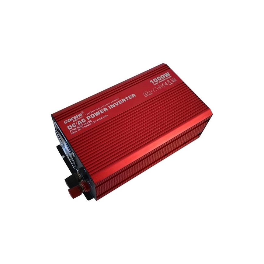 Трансформатор CARSPA 1000W/12/230V + USB