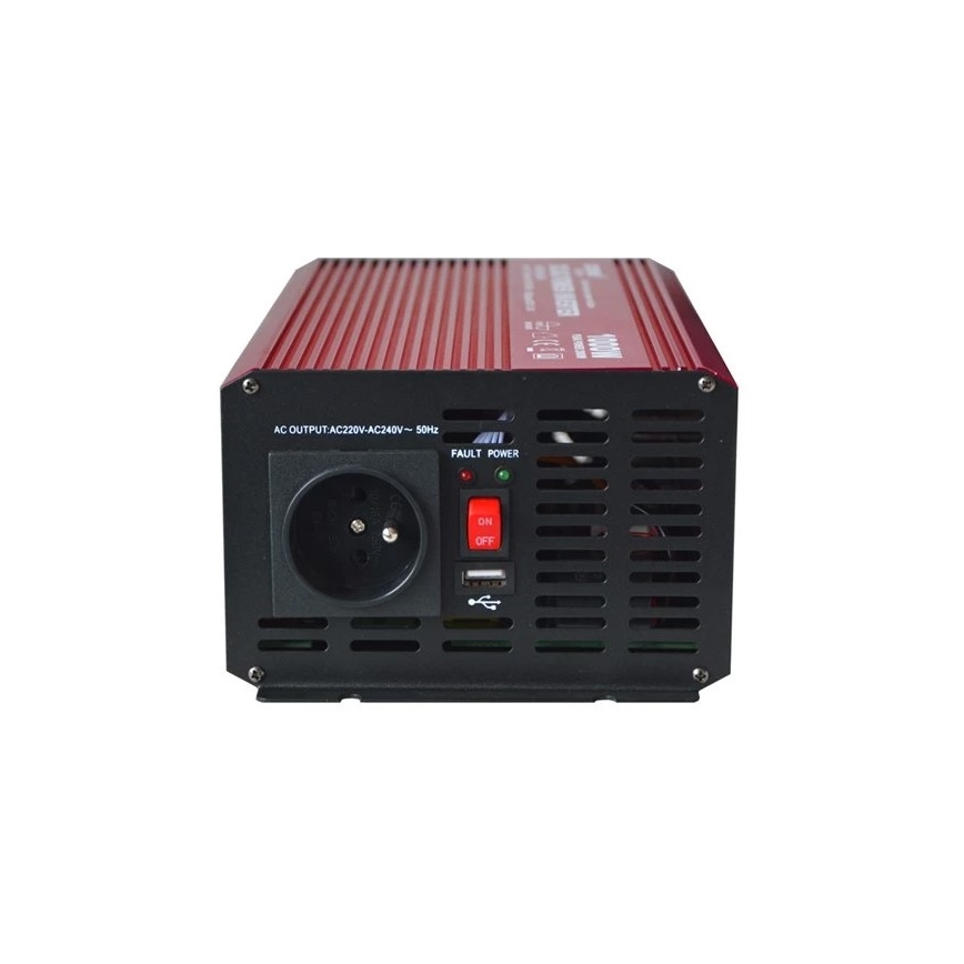 Трансформатор CARSPA 1000W/12/230V + USB