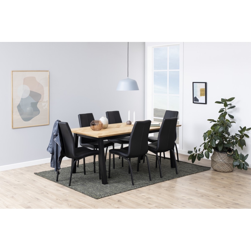 Трапезен стол AMAL 1 бр. черен