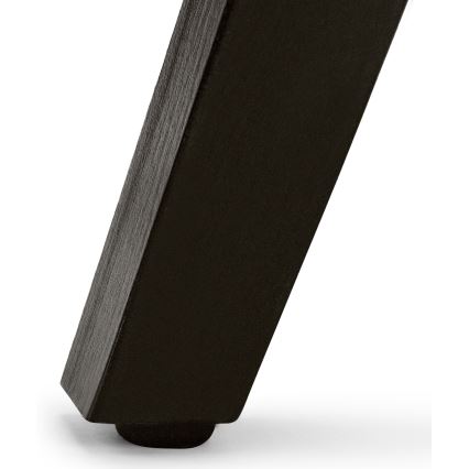 Трапезен стол BOVIO 86x48 см сив/бук