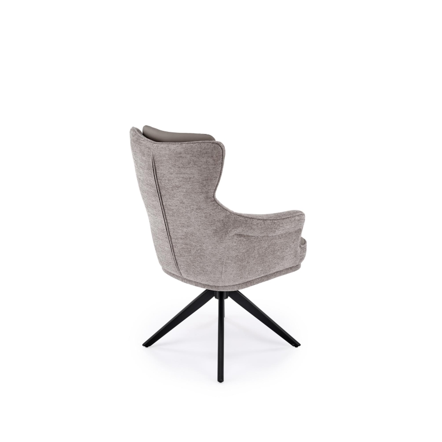 Трапезен стол FUOCO, 1 бр., сив
