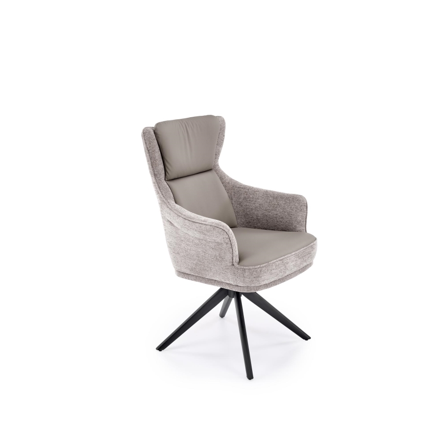 Трапезен стол FUOCO, 1 бр., сив