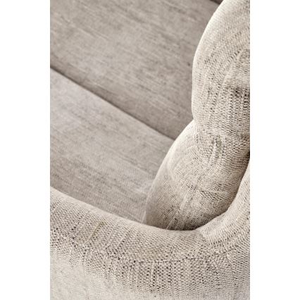 Трапезен стол HALSA, 1 бр., бежов