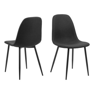 Трапезен стол KAIA 1 бр. черен