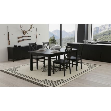 Трапезен стол NATE черен
