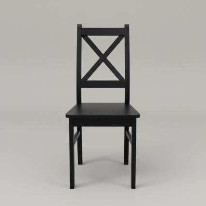 Трапезен стол NATE черен