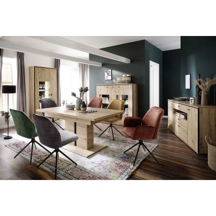 Трапезен стол NEXORO 1 бр. червен