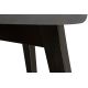 Трапезен стол BOVIO 86x48 см сив/бук