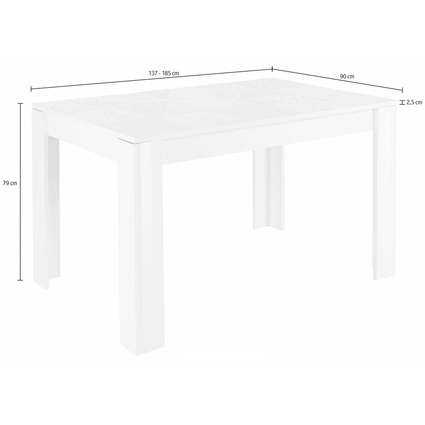 Трапезна маса ARIA бяла