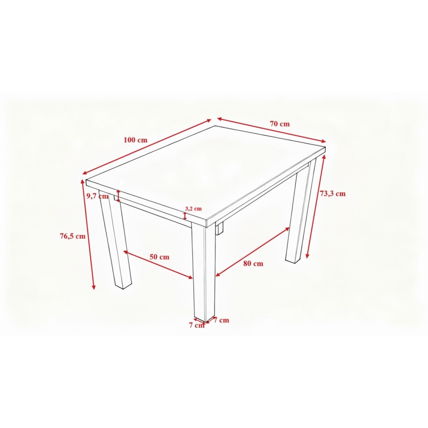 Трапезна маса NOAH дъб