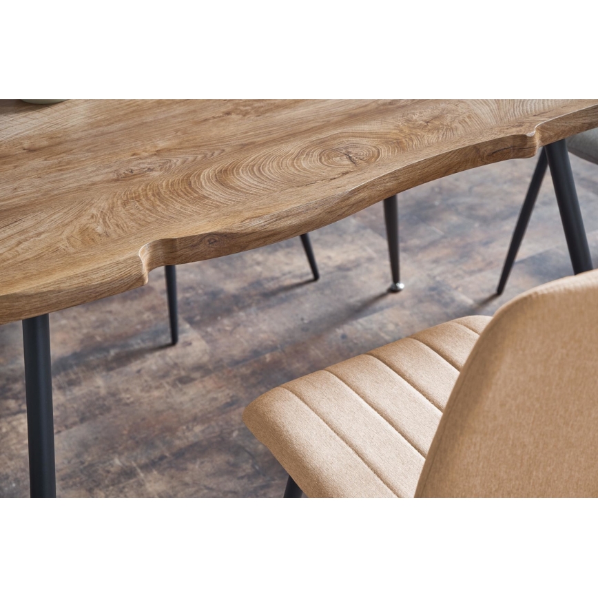 Трапезна маса SOLACE дъб/черно