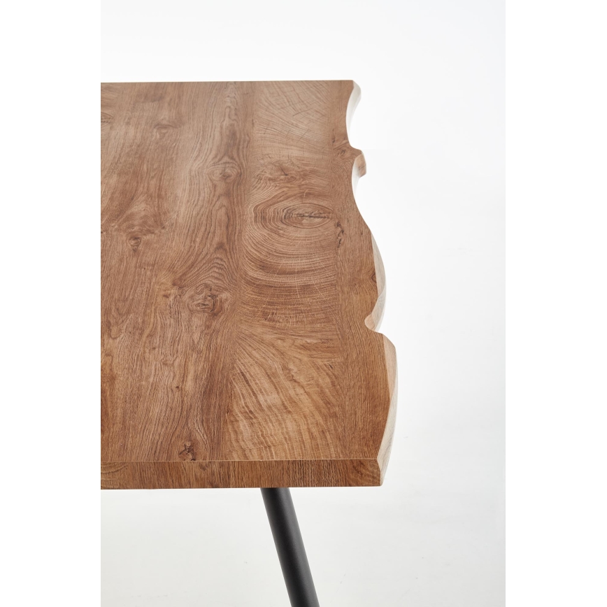 Трапезна маса SOLACE дъб/черно