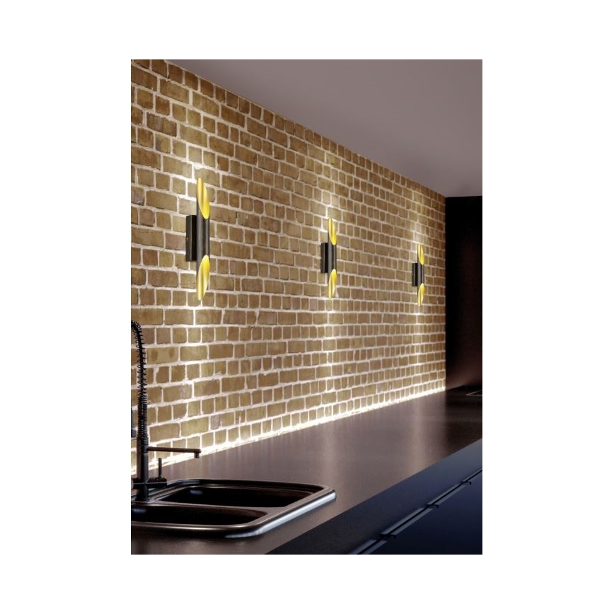 Trio - LED Аплик BOLERO 2xLED/3,1W/230V CRI 90 мед