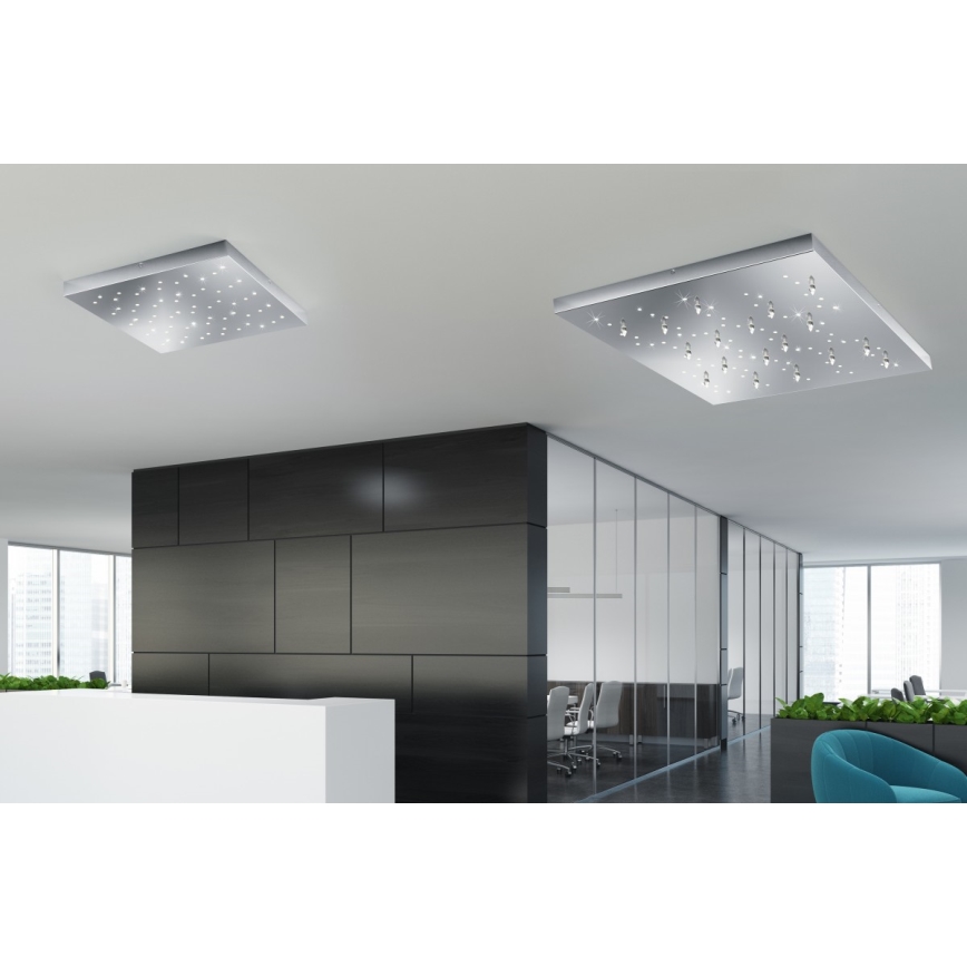 Trio - LED Димируем плафон TITUS LED/36W/230V 3000-6000K + дистанционно управление
