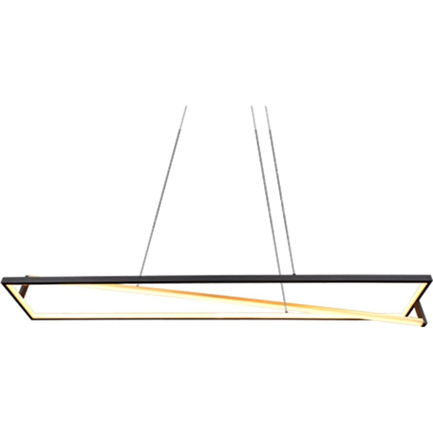 Trio - LED димируем полилей с кабелно окачване EDGE LED/35W/230V 2300/3000/4000K черен/златен