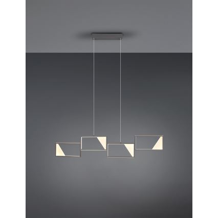 Trio - LED Димируем висящ полилей CAFU 4xLED/7W/230V