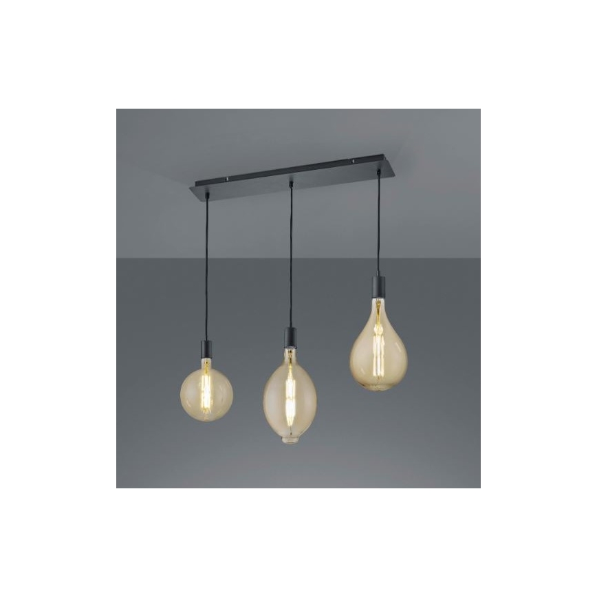 Trio - LED Димируем висящ полилей GINSTER 3xE27/8W/230V