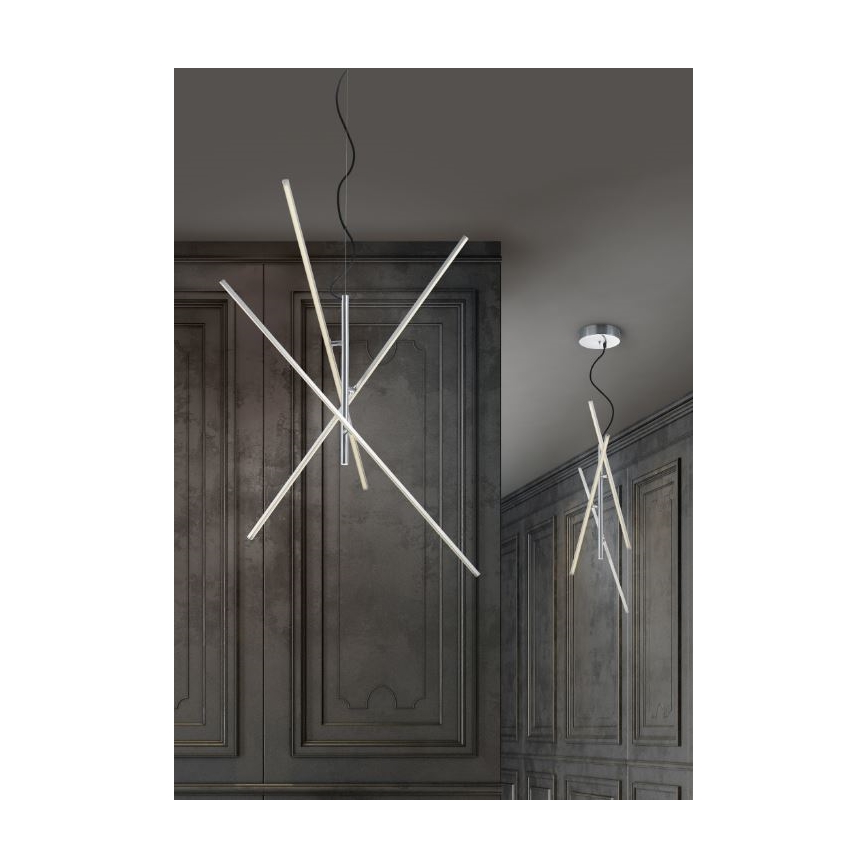 Trio - LED Димируем висящ полилей TIRIAC 3xLED/7,5W/230V