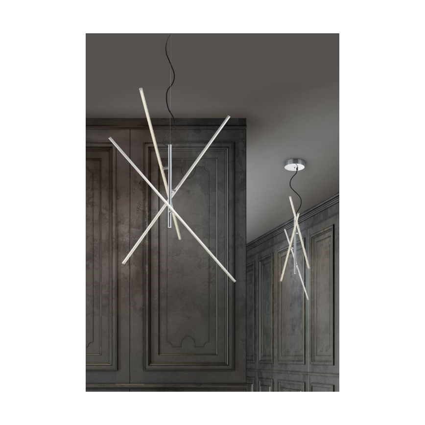 Trio - LED Димируем висящ полилей TIRIAC 3xLED/8,5W/230V