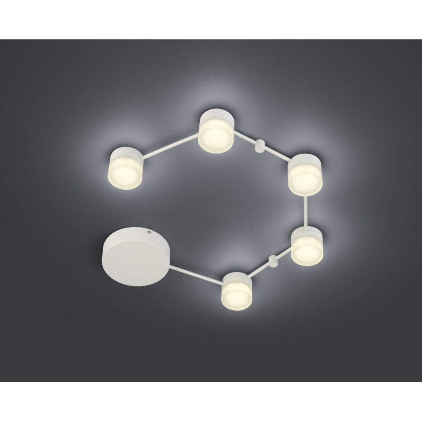Trio - LED Димируема плафониера NASHVILLE 5xLED/3W/230V