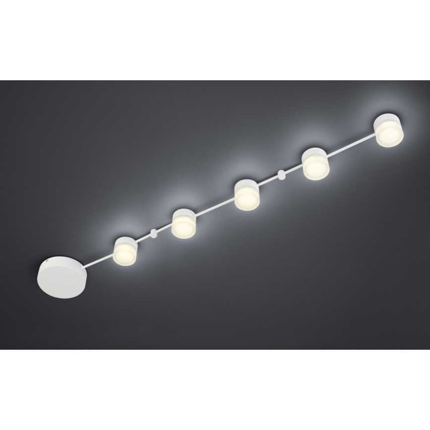 Trio - LED Димируема плафониера NASHVILLE 5xLED/3W/230V