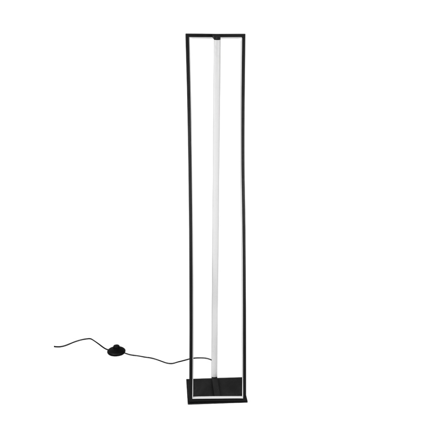 Trio - димируема LED подова лампа EDGE LED/26W/230V 2300/3000/4000K черна/златна