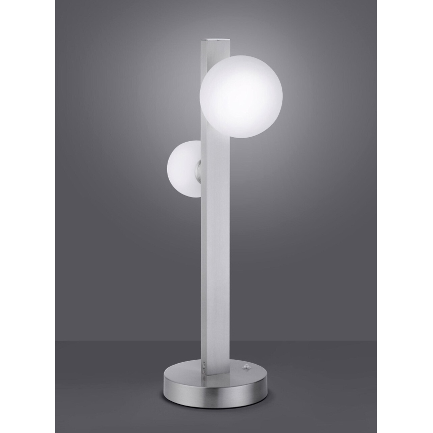Trio - LED RGB Димируема настолна лампа DICAPO 2xLED/3W/230V 3000-5000K Wi-Fi + дистанционно