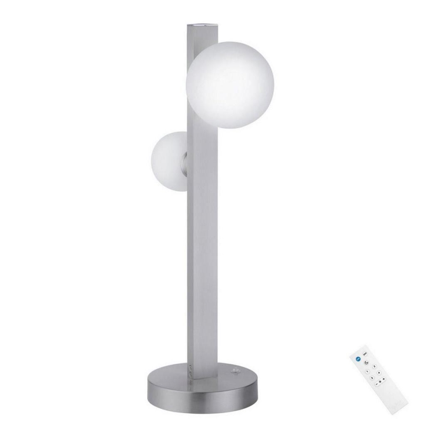Trio - LED RGB Димируема настолна лампа DICAPO 2xLED/3W/230V 3000-5000K Wi-Fi + дистанционно
